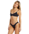 The Billabong Womens Sol Search V Bralette Bikini Top in Black Pebble