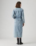 The Levi's® Womens Western Denim Midi Dress in Feeling This