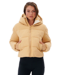 The Rip Curl Womens Anti Series Tidal Jacket in Sand