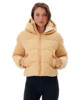 The Rip Curl Womens Anti Series Tidal Jacket in Sand