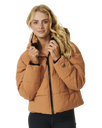 The Rip Curl Womens Anti-Series Tidal Jacket in Light Brown