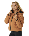 The Rip Curl Womens Anti-Series Tidal Jacket in Light Brown