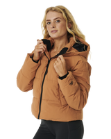 The Rip Curl Womens Anti-Series Tidal Jacket in Light Brown