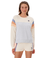 The Rip Curl Womens Melting Sweatshirt in Off White