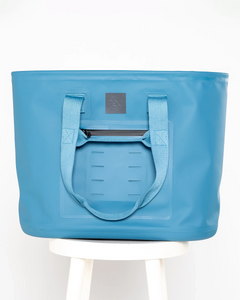 The Red Paddle Waterproof Tote in Storm Blue