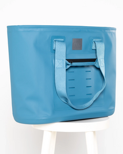 The Red Paddle Waterproof Tote in Storm Blue