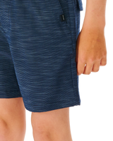 The Rip Curl Boys Boys Boardwalk Jackson Volley Shorts in Navy