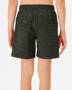 The Rip Curl Boys Boys Boardwalk Jackson Volley Shorts in Black