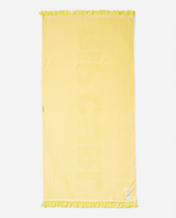 The Rip Curl Premium Surf Towel in Bright Yellow