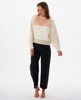 The Rip Curl Womens Seeker Jumper in Natural