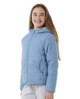 The Rip Curl Girls Girls Anti Series Anoeta Classic Jacket in Dusty Blue