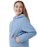 The Rip Curl Girls Girls Anti Series Anoeta Classic Jacket in Dusty Blue