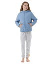 The Rip Curl Girls Girls Anti Series Anoeta Classic Jacket in Dusty Blue