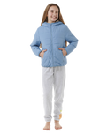 The Rip Curl Girls Girls Anti Series Anoeta Classic Jacket in Dusty Blue