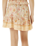 The Rip Curl Girls Girls Hidden Tropic Skirt in Lemon Ice