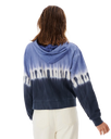 The Rip Curl Womens Tie Dye Hoodie in Blue