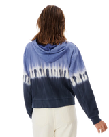 The Rip Curl Womens Tie Dye Hoodie in Blue