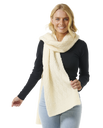 The Rip Curl Womens Premium Surf Scarf in Beige