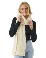 The Rip Curl Womens Premium Surf Scarf in Beige