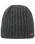 The Barts Mens Haakon Beanie in Charcoal