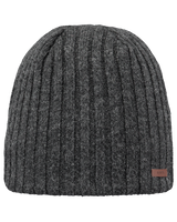 The Barts Mens Haakon Beanie in Charcoal