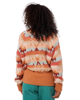 The Rip Curl Womens Zuma Aztec Jumper in Multi Colour