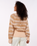 The Rip Curl Womens Zuma Aztec Jumper in Light Peach