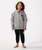 The Rip Curl Boys Boys Wetsuit Icon Zip Thru Hoodie in Grey Marle