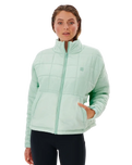 The Rip Curl Womens Anti-Series Anotea Pack Jacket in Mint