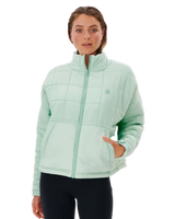 The Rip Curl Womens Anti-Series Anotea Pack Jacket in Mint