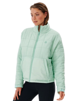 The Rip Curl Womens Anti-Series Anotea Pack Jacket in Mint