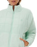 The Rip Curl Womens Anti-Series Anotea Pack Jacket in Mint