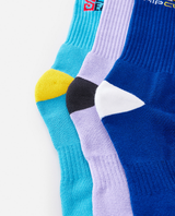 The Rip Curl Mens Retro Socks (3 Pack) in Multi