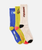 The Rip Curl Mens Retro Crew Socks (3 Pack) in Vintage White