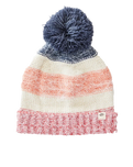 The Rip Curl Womens Surf Treehouse Pom Pom Beanie in Multi Colour