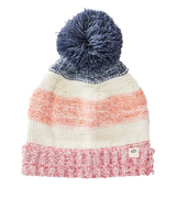 The Rip Curl Womens Surf Treehouse Pom Pom Beanie in Multi Colour