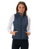 The Rip Curl Womens Anti Series Anoeta II Gilet in Black Marle