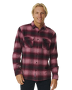 The Rip Curl Mens Count Shirt in Mauve