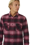 The Rip Curl Mens Count Shirt in Mauve