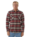 The Rip Curl Mens Count Flannel Shirt in Apple Butter