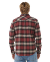 The Rip Curl Mens Count Flannel Shirt in Apple Butter