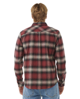 The Rip Curl Mens Count Flannel Shirt in Apple Butter