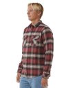 The Rip Curl Mens Count Flannel Shirt in Apple Butter