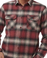 The Rip Curl Mens Count Flannel Shirt in Apple Butter