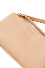 The Rip Curl Womens Essentials Wristlet Bag in Tan