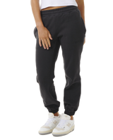 The Rip Curl Womens Varsity Joggers in Washed Black