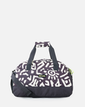 The Rip Curl Gym Bag 32L Mixed Travel Bag in Washed Black