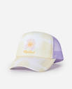 The Rip Curl Girls Girls Crystal Cove Trucker Cap in Yellow