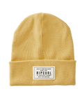 The Rip Curl Womens Premium Surf Tall Beanie in Yellow