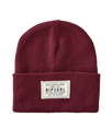 The Rip Curl Womens Premium Surf Tall Beanie in Dark Red